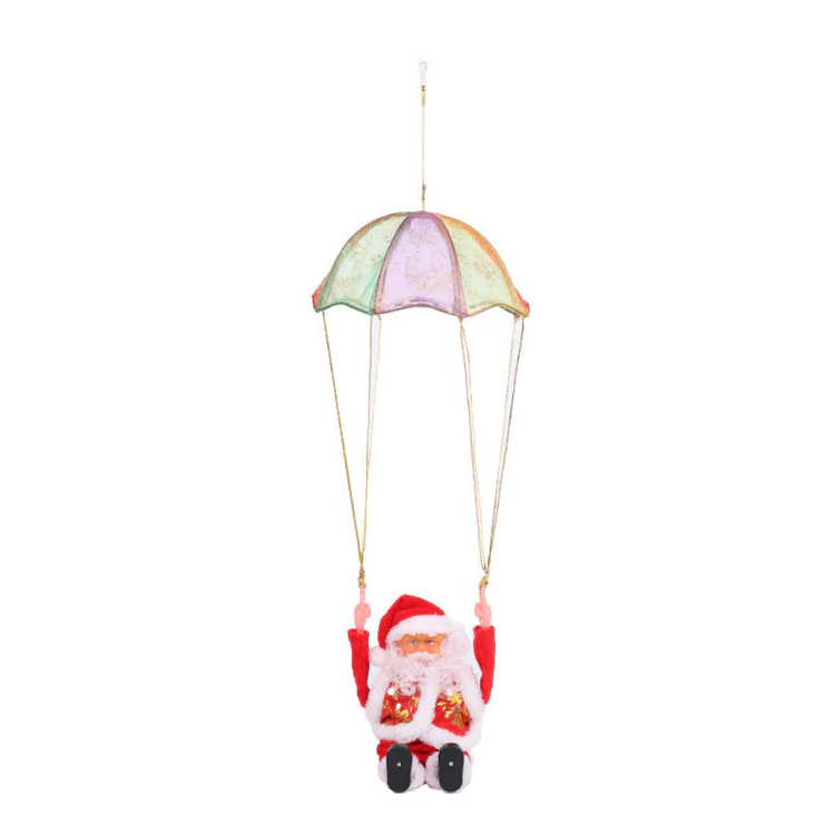 Climbing Santa