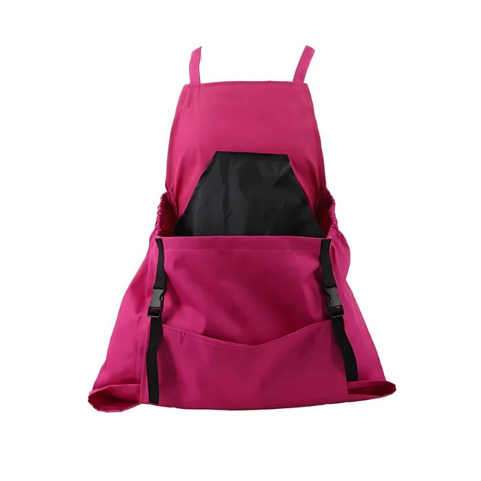 Heavy-Duty Harvesting Apron with Quick-Release Drop Pouch