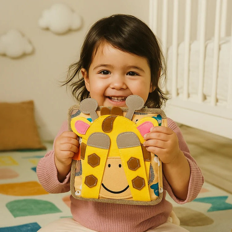 Kids' Interactive Sensory Story Book with Fun Activities