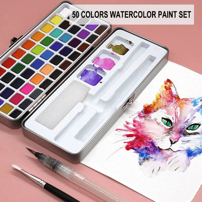 Artist-Quality Watercolor Paint Set
