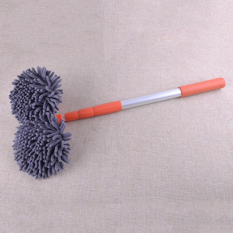 Rotating-Head Car Wash Brush for Effortless Cleaning