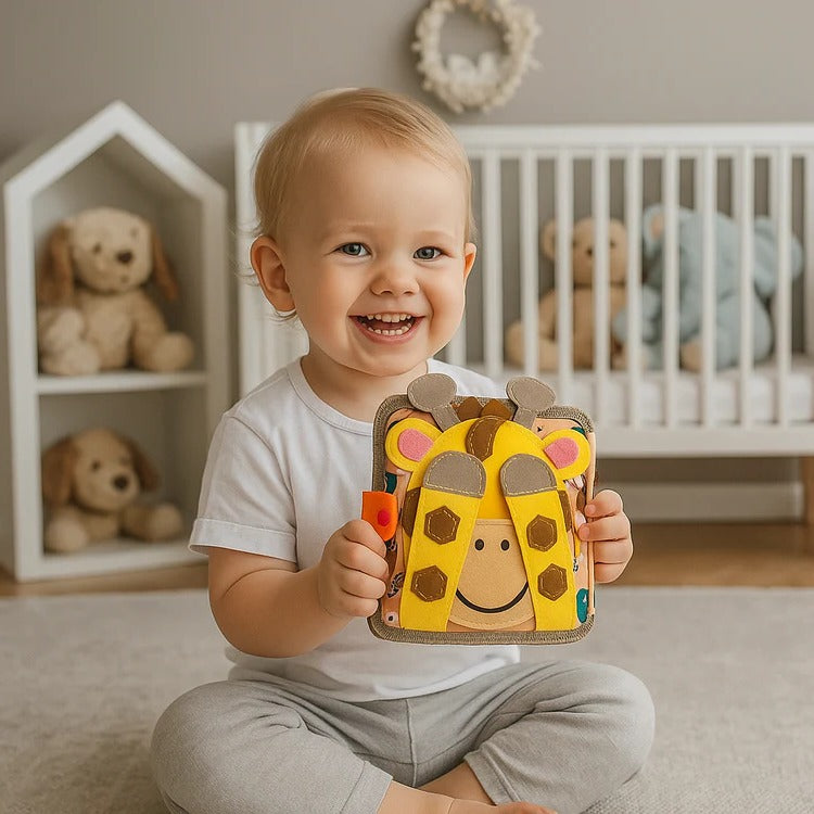 Kids' Interactive Sensory Story Book with Fun Activities