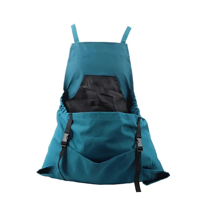 Heavy-Duty Harvesting Apron with Quick-Release Drop Pouch