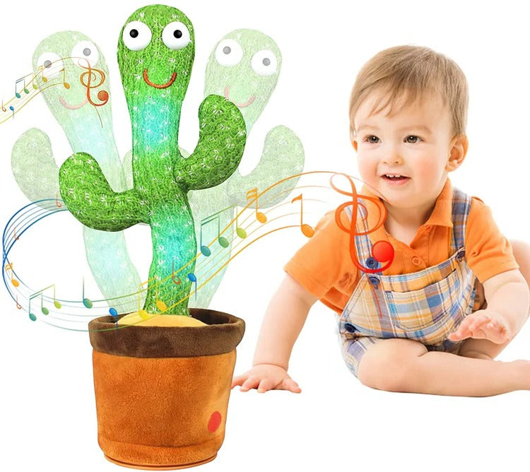 Sound-Activated Dancing Cactus Toy