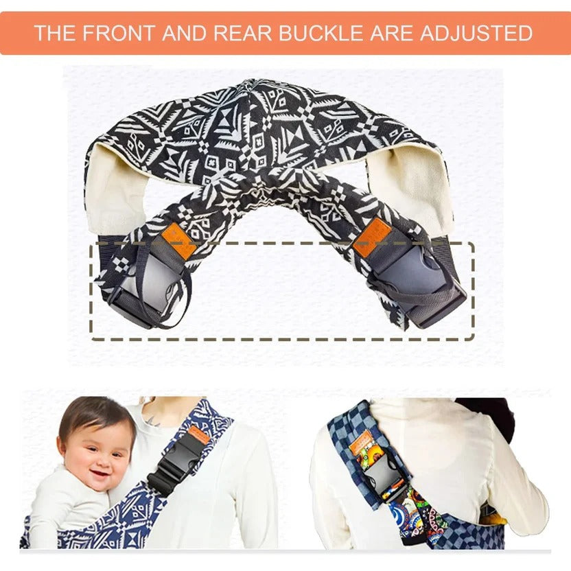 Ergonomic Adjustable Baby Sling Carrier for Comfortable