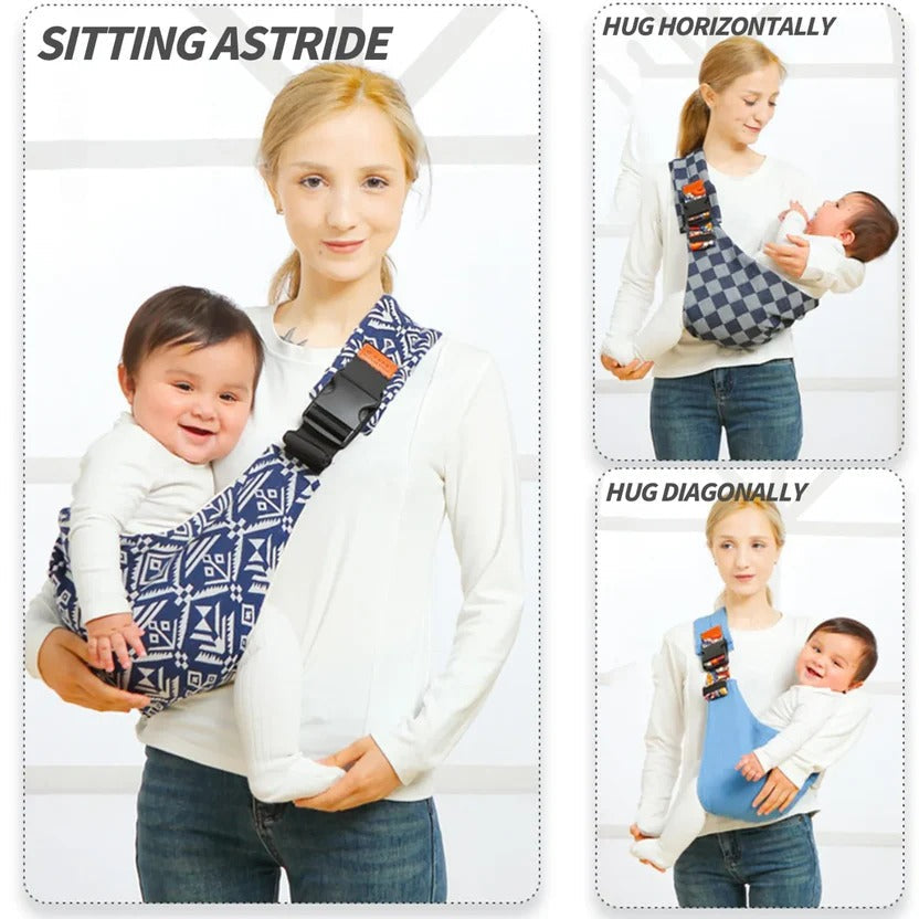 Ergonomic Adjustable Baby Sling Carrier for Comfortable