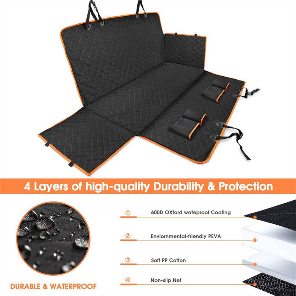 Durable Waterproof Dog Car Seat Protector