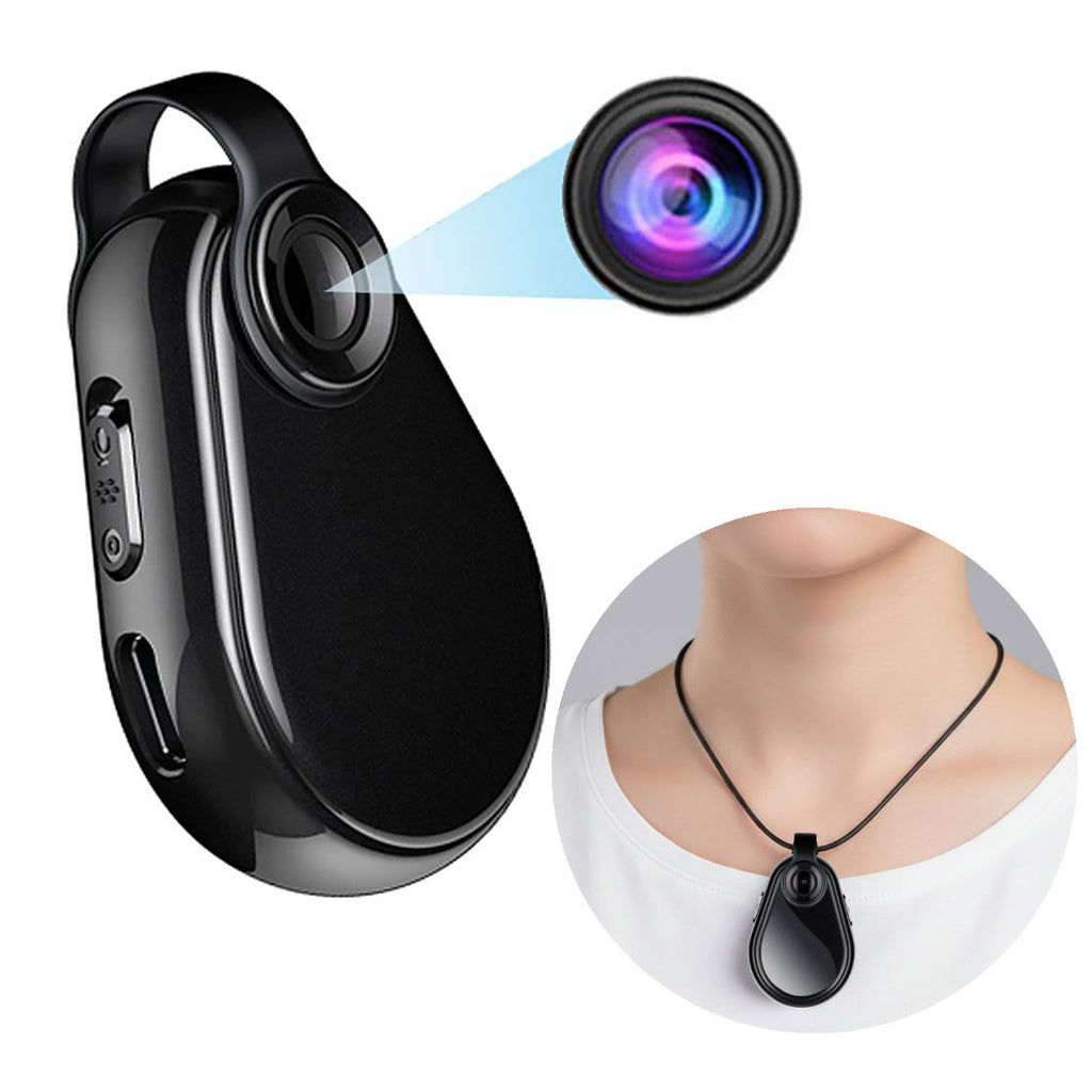 Discreet Necklace Camera with Audio & Video Recording