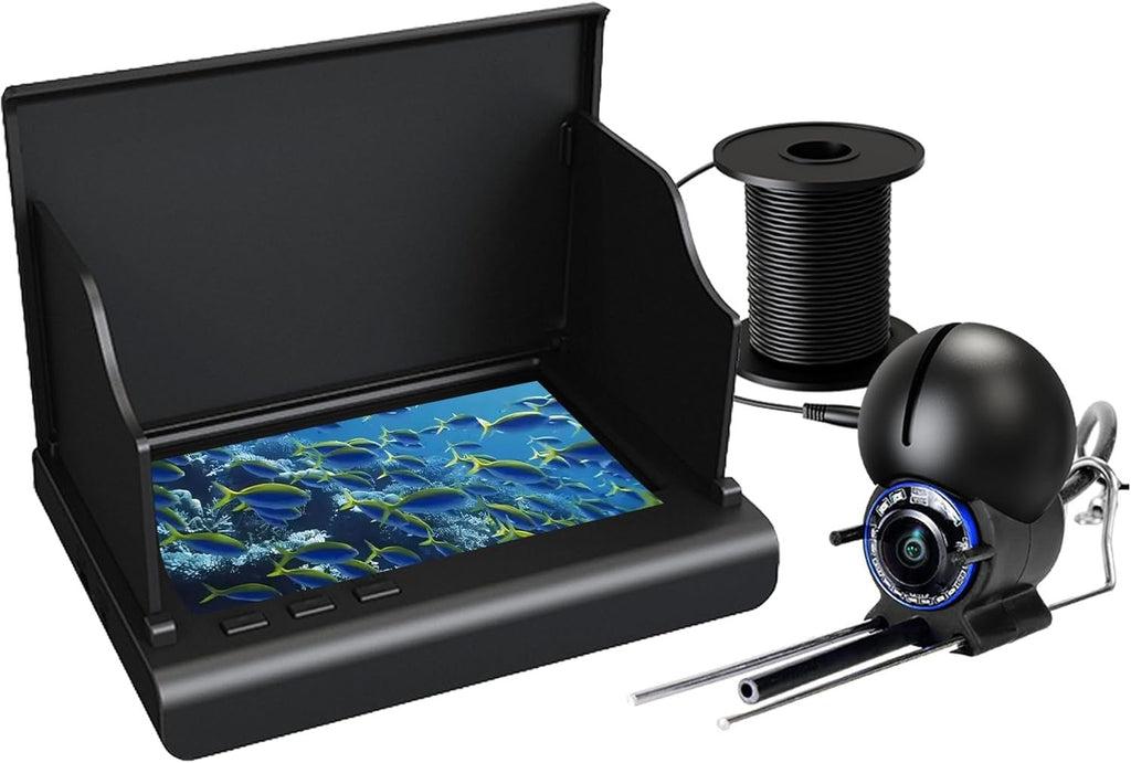 Compact Portable Underwater Fishing Camera with 4.3-Inch