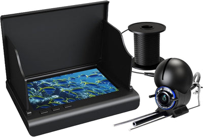 Compact Portable Underwater Fishing Camera with 4.3-Inch LCD Monitor
