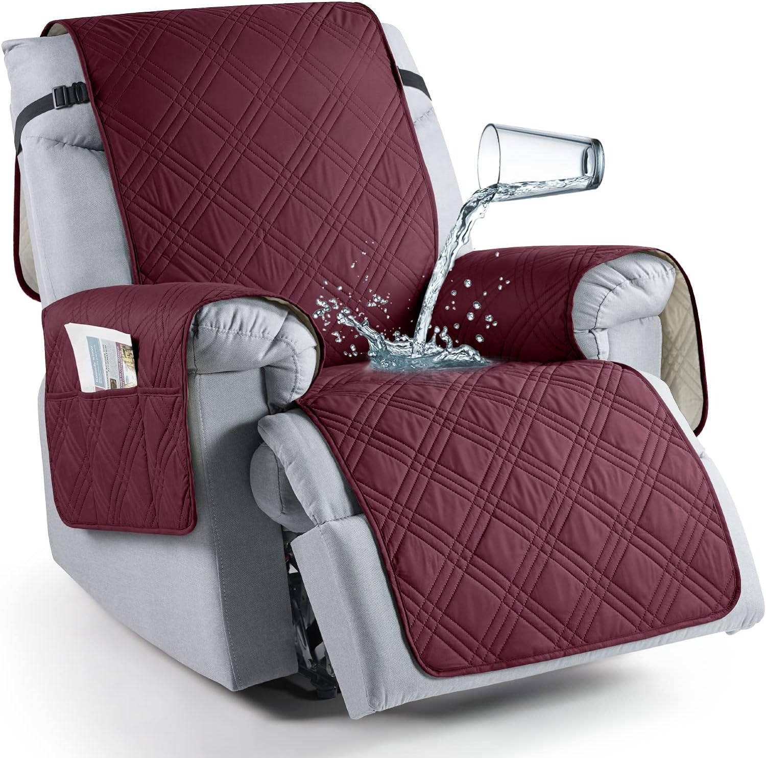 Premium Waterproof Recliner Chair Covers for Ultimate