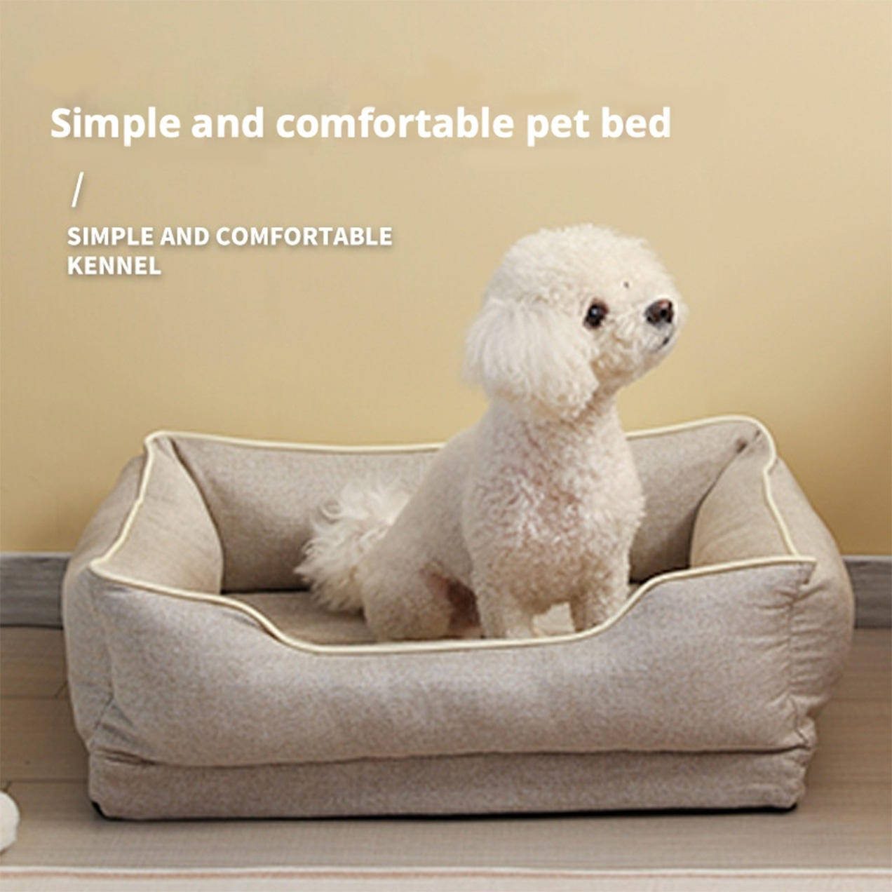 Orthopedic Non-Slip Car Dog Bed for Back Seat
