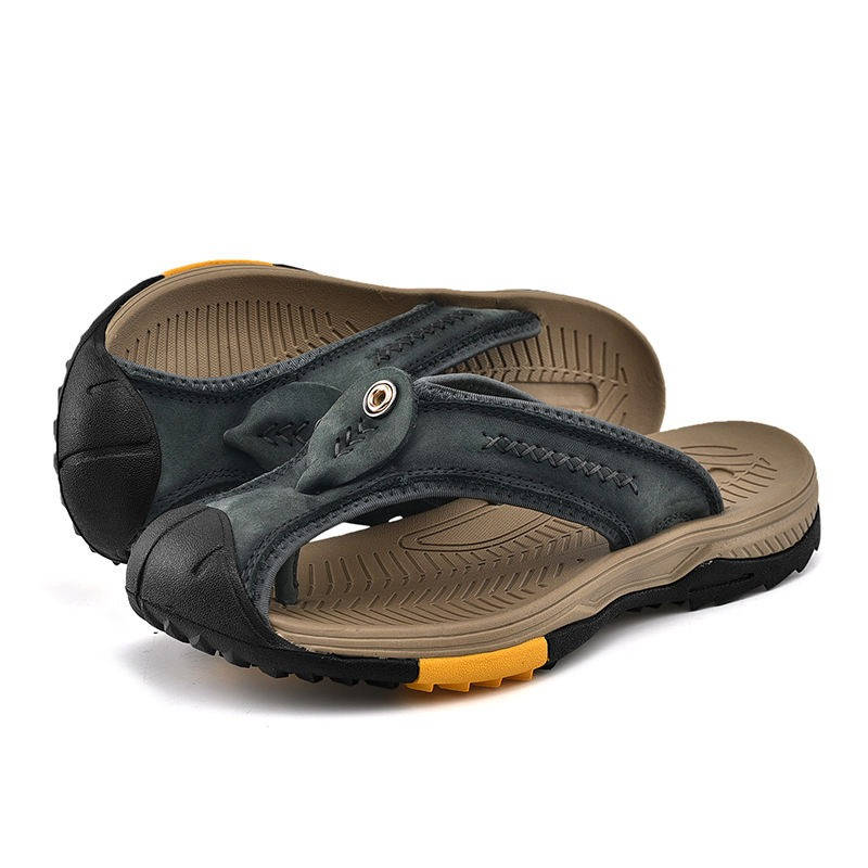 Men's Water-Resistant & Ultra-Light Toe Flip Flops