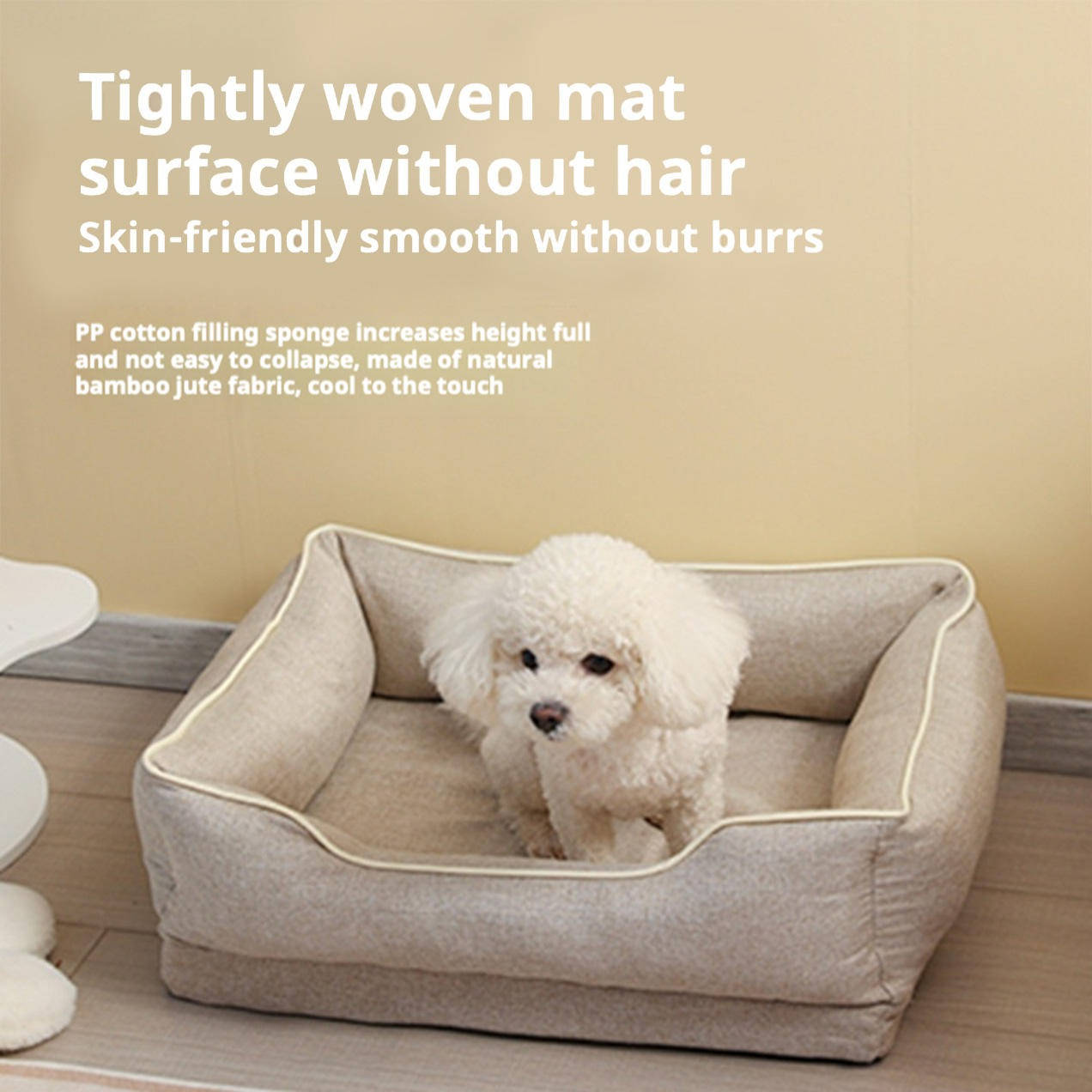 Orthopedic Non-Slip Car Dog Bed for Back Seat