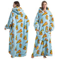 Ultra-Soft Long Wearable Blanket Hoodie for All-Day Warmth