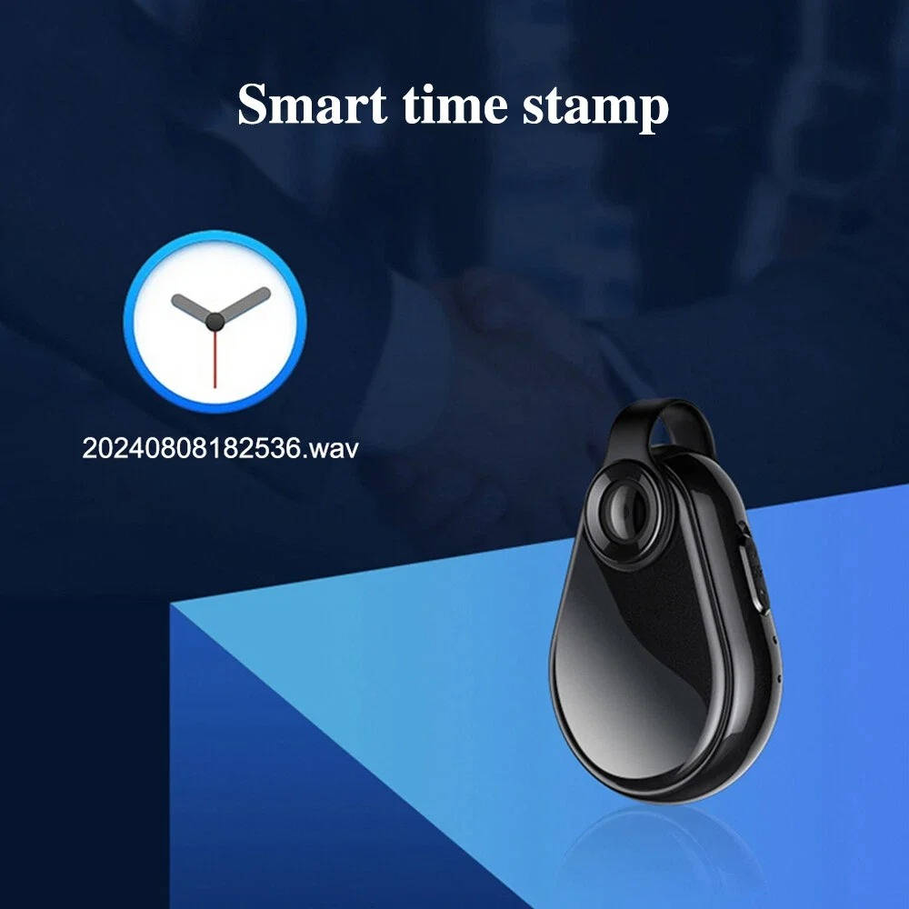 Discreet Necklace Camera with Audio & Video Recording