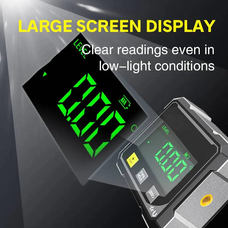 Laser-Enabled Digital Angle Gauge for Precise Measurements