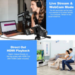 4K Video Camera Camcorder for YouTube Vlogging – WiFi Enabled, 48MP Sensor