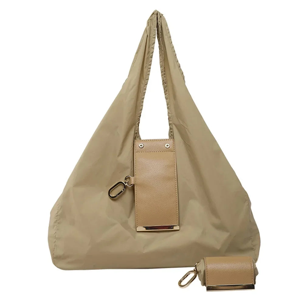 Ultra-Compact Keychain Foldable Tote Bag