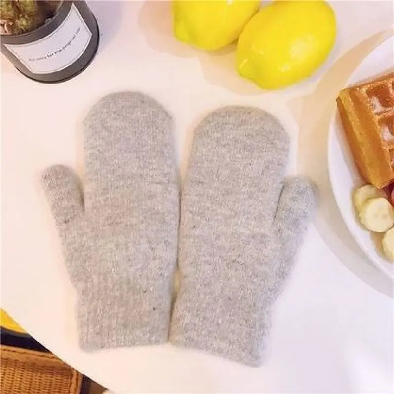 Women's Cashmere Knit Mittens