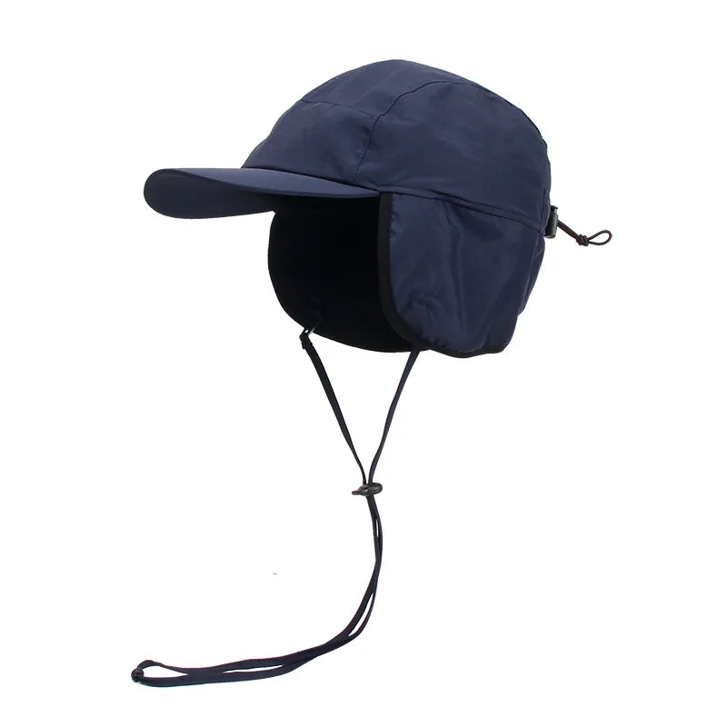 Cozy Winter Bomber Hat with Ear Flaps