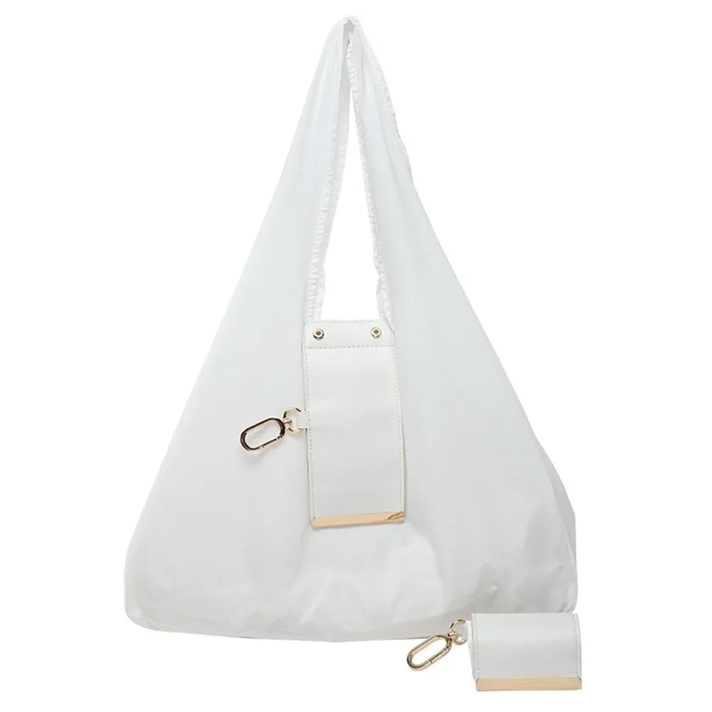 Ultra-Compact Keychain Foldable Tote Bag