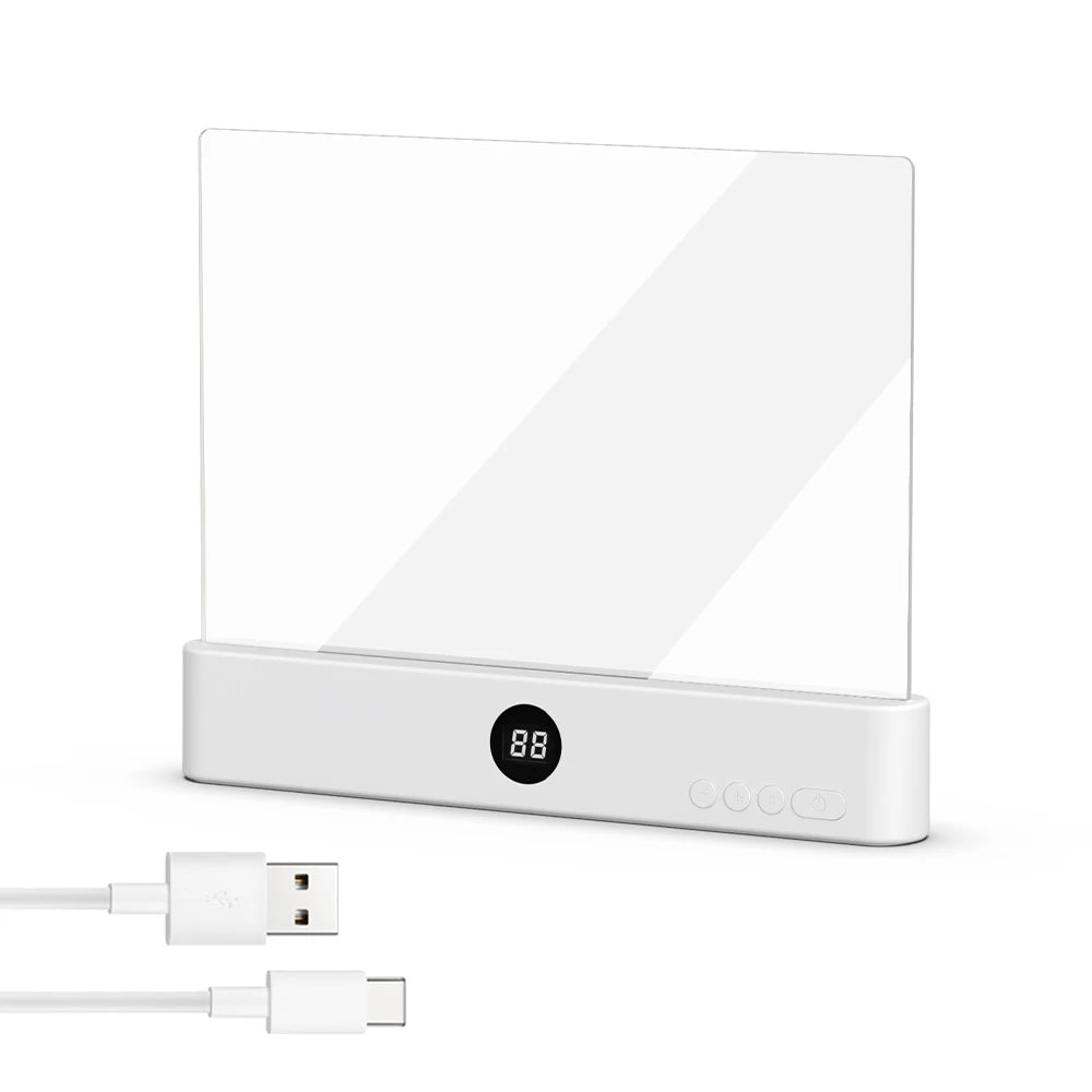 LED Night-Vision Flat Panel Reading Light
